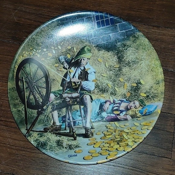 Vintage Rumpelstilzchen Decorative Plate by Charles Gehm - Picture 1 of 7
